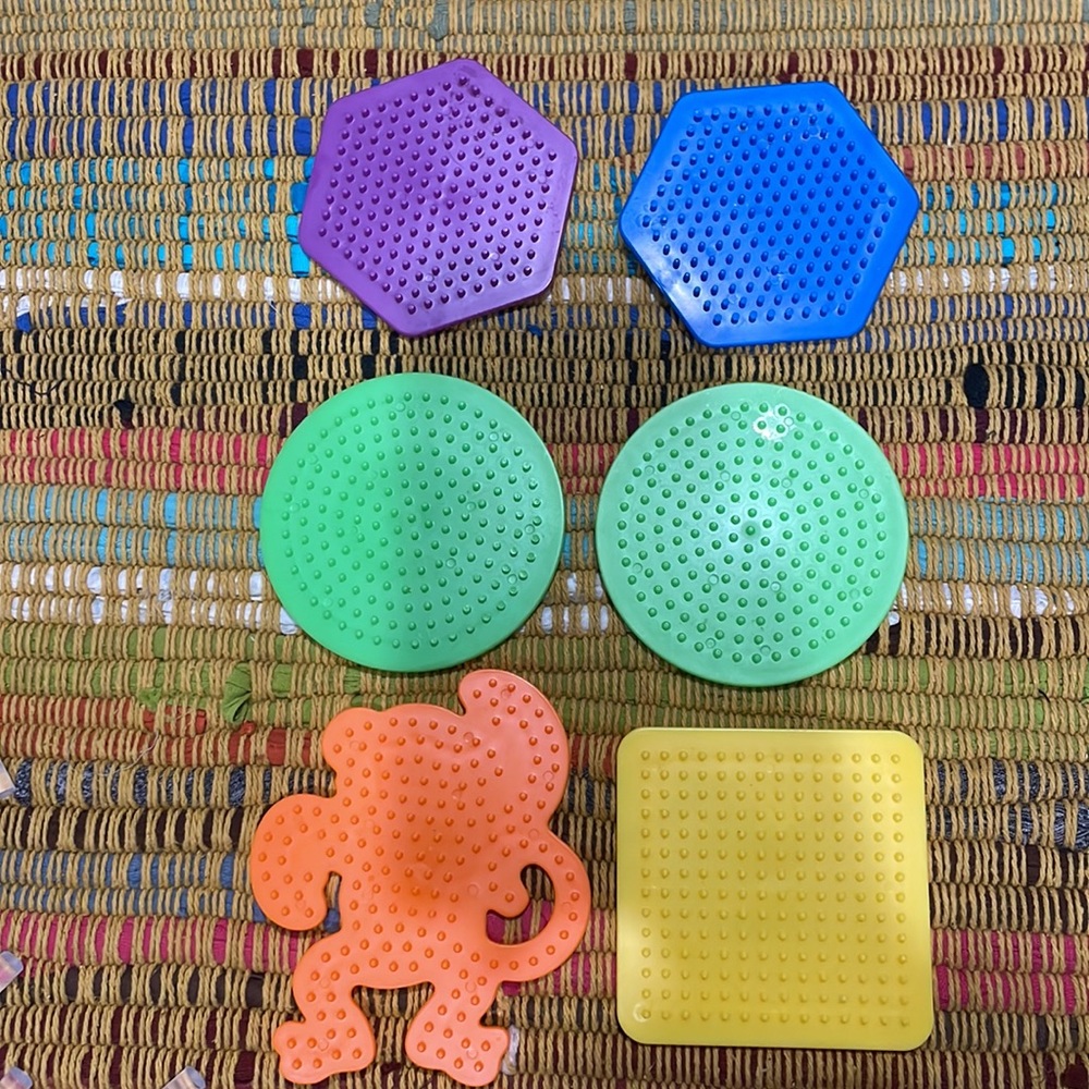 Handmade perler beads earrings custom or premade
